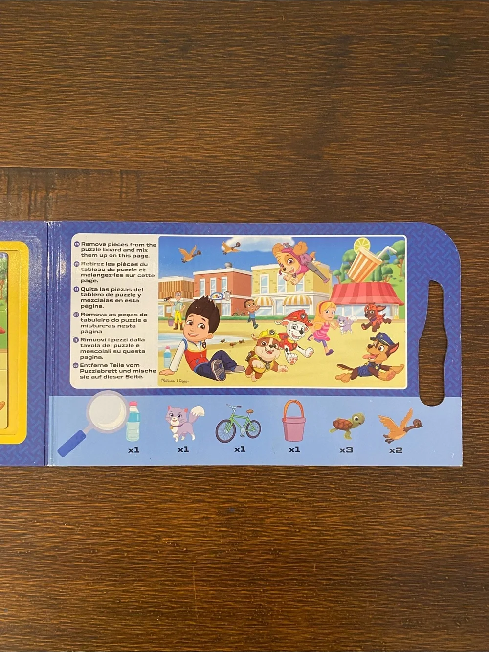 Melissa & Doug Paw Patrol Magnetic Puzzle Set - Blue, Red, Yellow